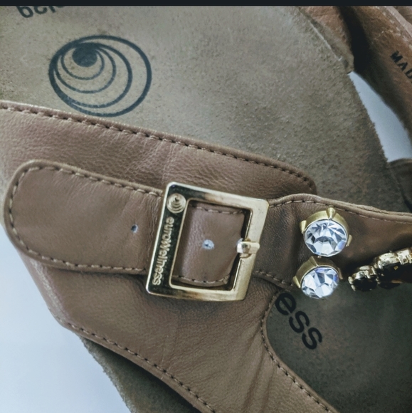 Festival Cork Comfort Sandals 8 39 Bling Vacation - Picture 6 of 8